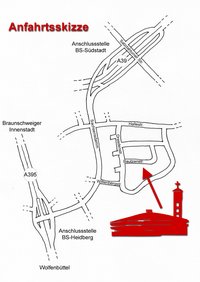 Anfahrtsskizze